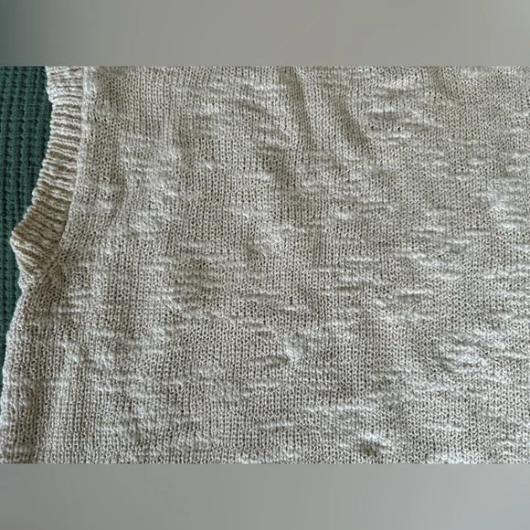 TWOTHIRDS Abang Cotton Sleeveless Knit Top - Ecru - Picture 11 of 16